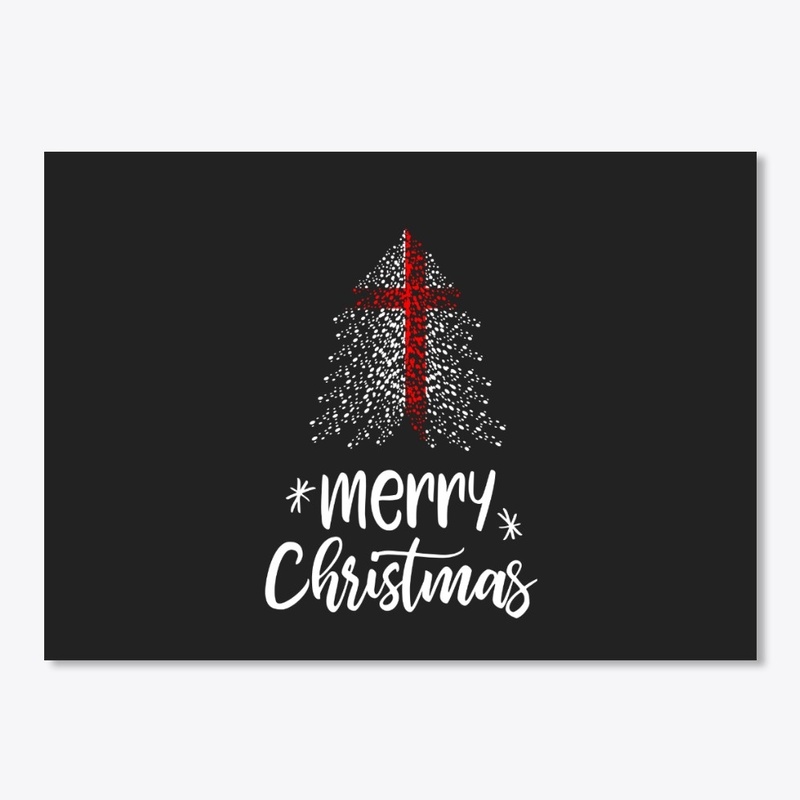 Merry Christmas with England flag
