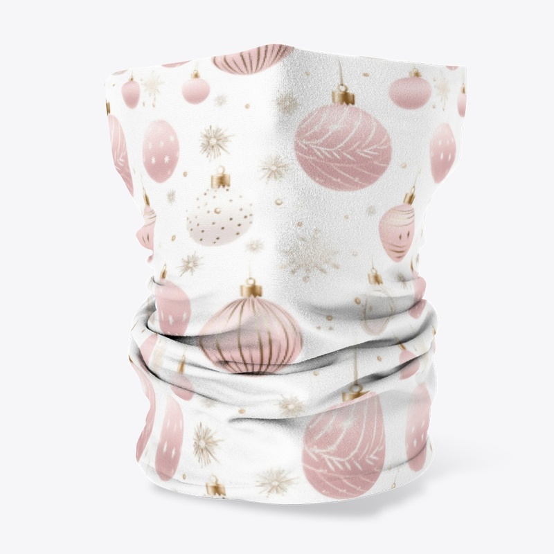 Trendy Pink & White Festive Pattern