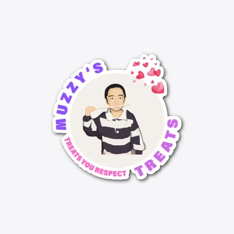 Muzzy's Treats   Logo 2 Standard T-Shirt Front