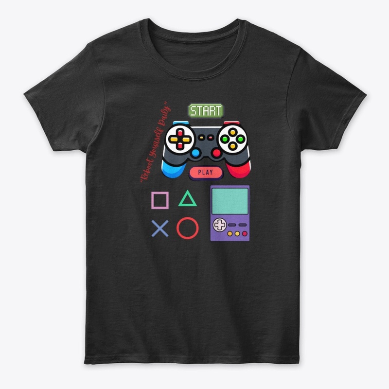 Reboot Yourself Daily Tee