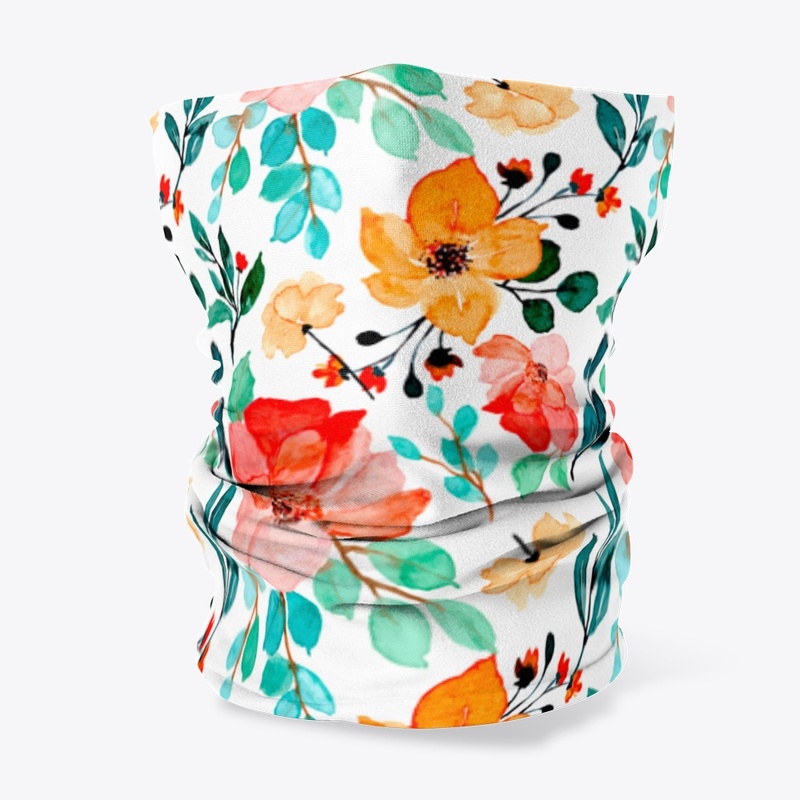 Radiant Bloom: Colorful Floral Symphony