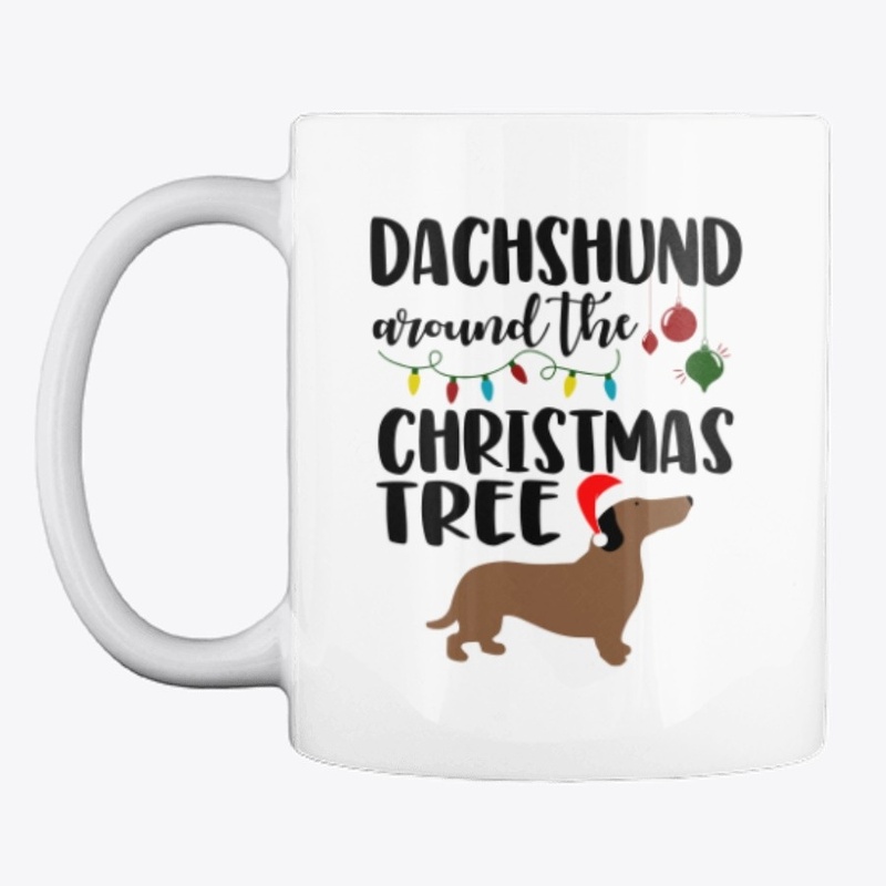Santa Dachshund Mug