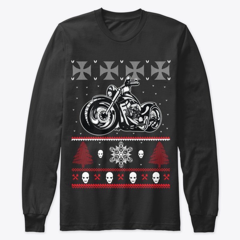 Motorcycle Christmas Sweater