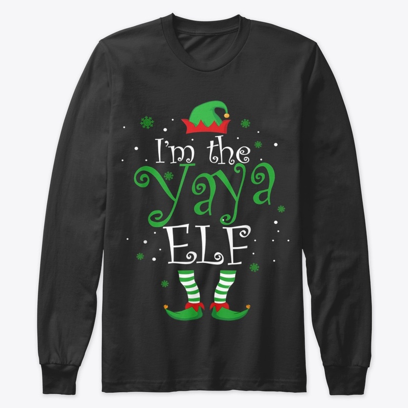 Yaya Elf  Family Group Funny Xmas
