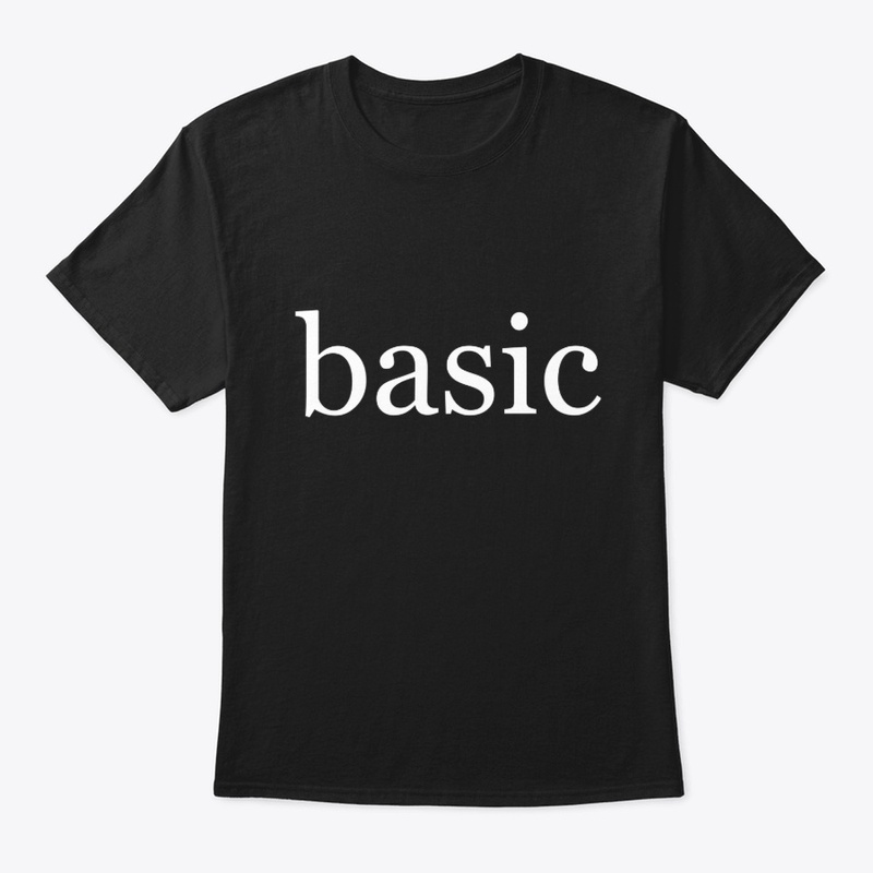 Basic Written in White