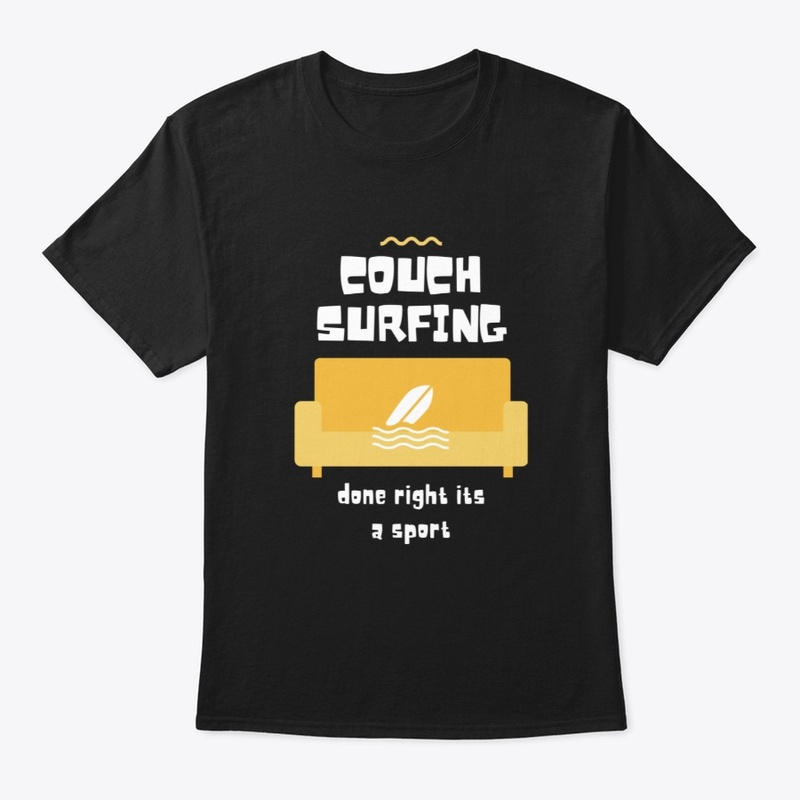 Couch Surfing Sportsman Tee