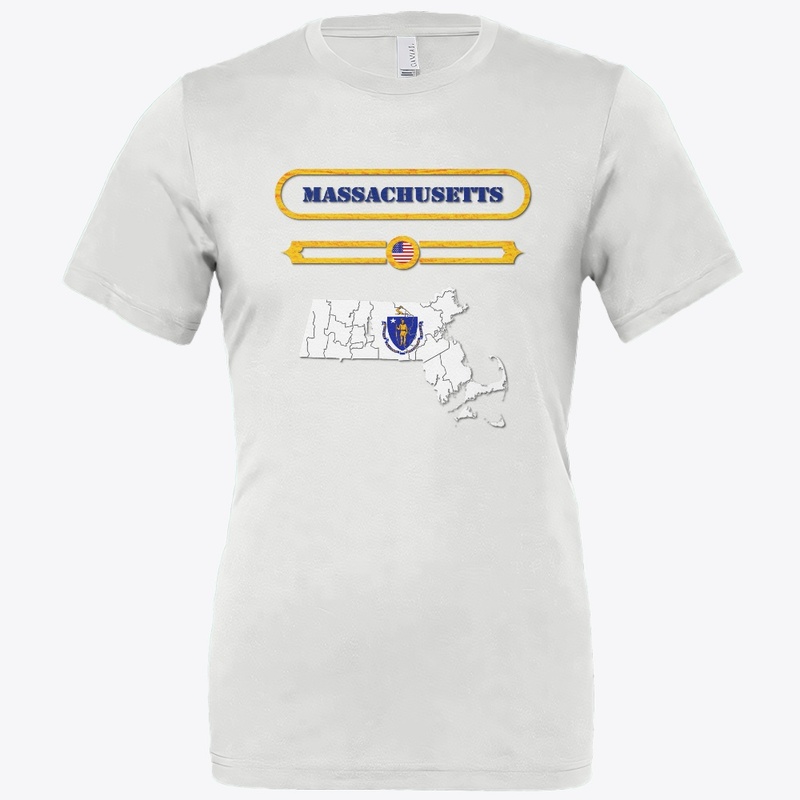 MASSACHUSETTS MAP, USA. SAMER BRASIL