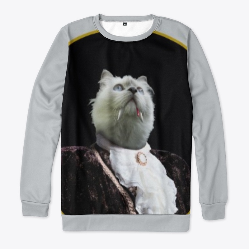  Ragdoll cat as a vampire