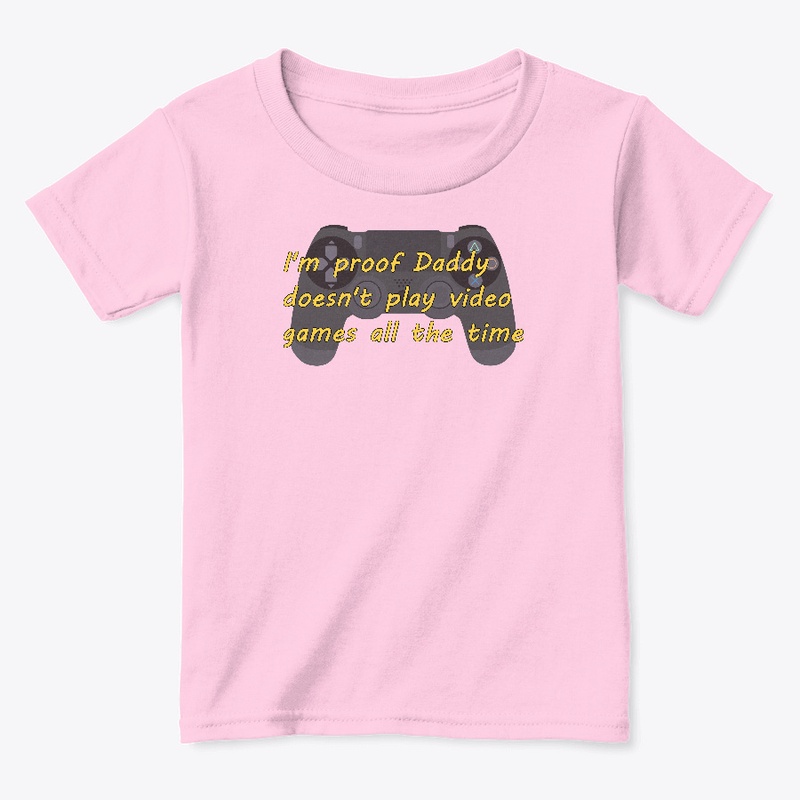 Daddy doesn't always play video games