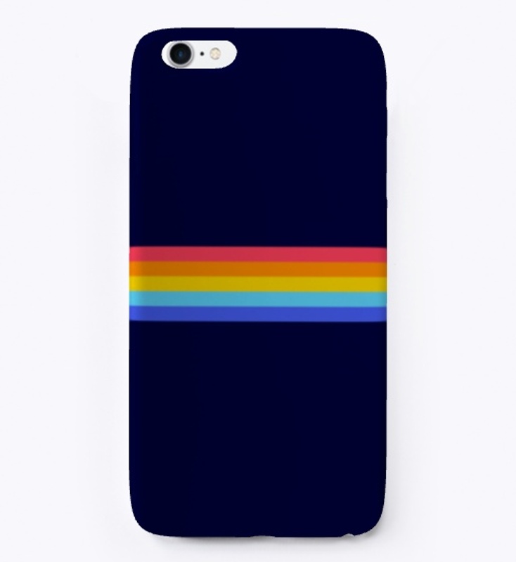 Naonaka Abstract Colorful Retro Stripes