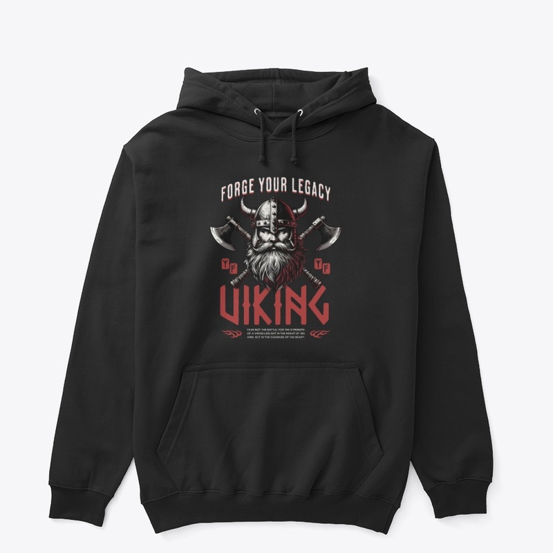 Viking Warrior Dark Celtic Hoodie