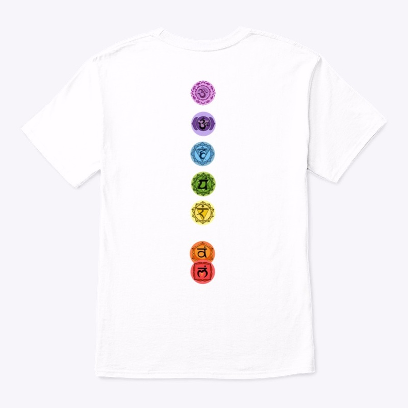 yoga, chakra stuck with graphic