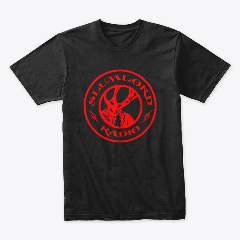 Slumlord Radio - Gas Mask Logo RED