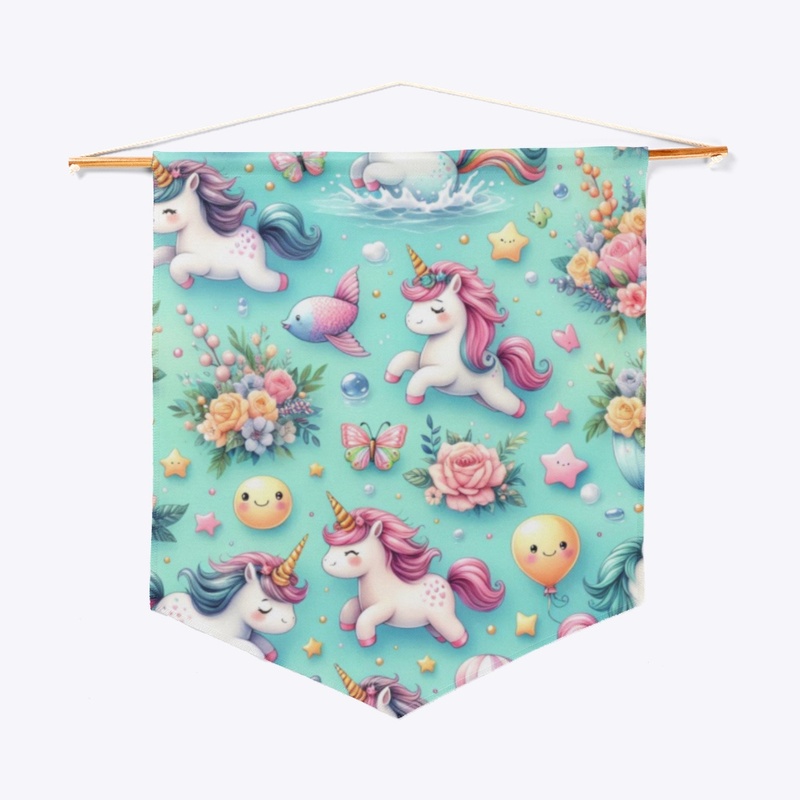 Floral Unicorn Magic