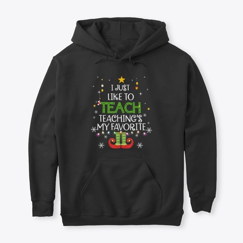 Teacher Elf Christmas shirt