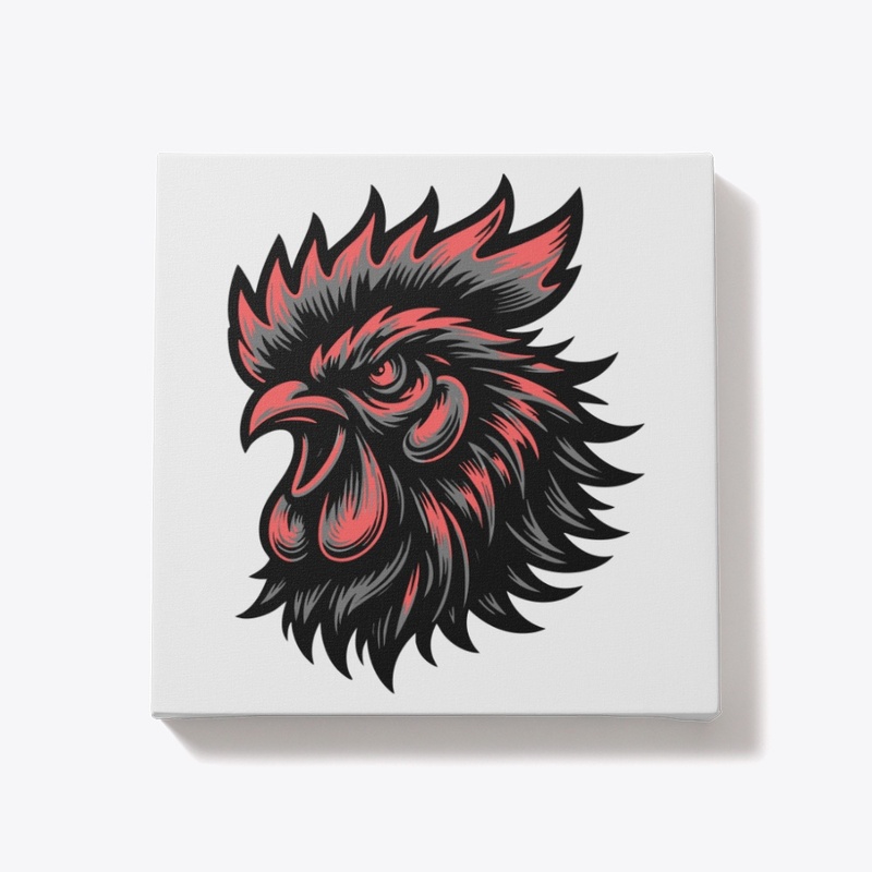 Powerful Chicken Head Graphic