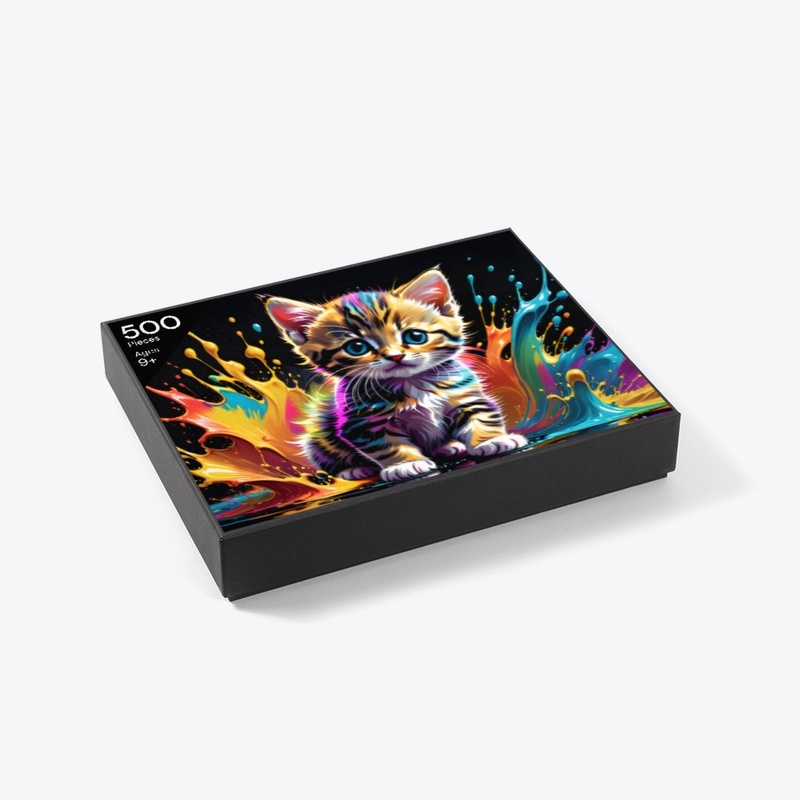 Cute Colorful Kitten – PG22