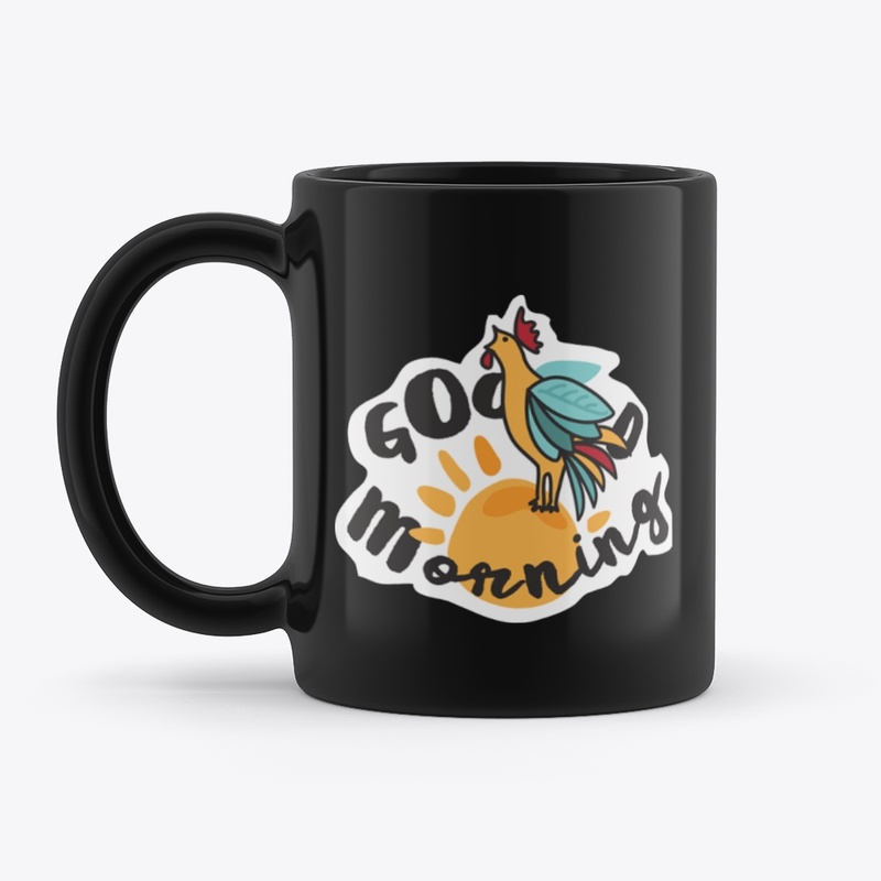Good Morning coffee mug
