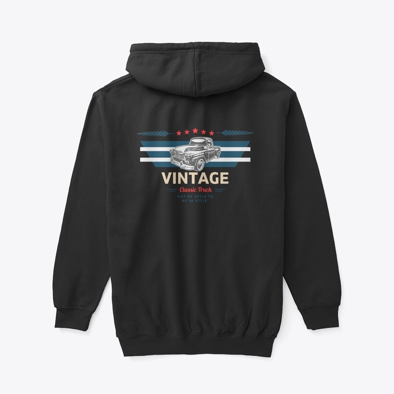 Vintage zip up hoodie