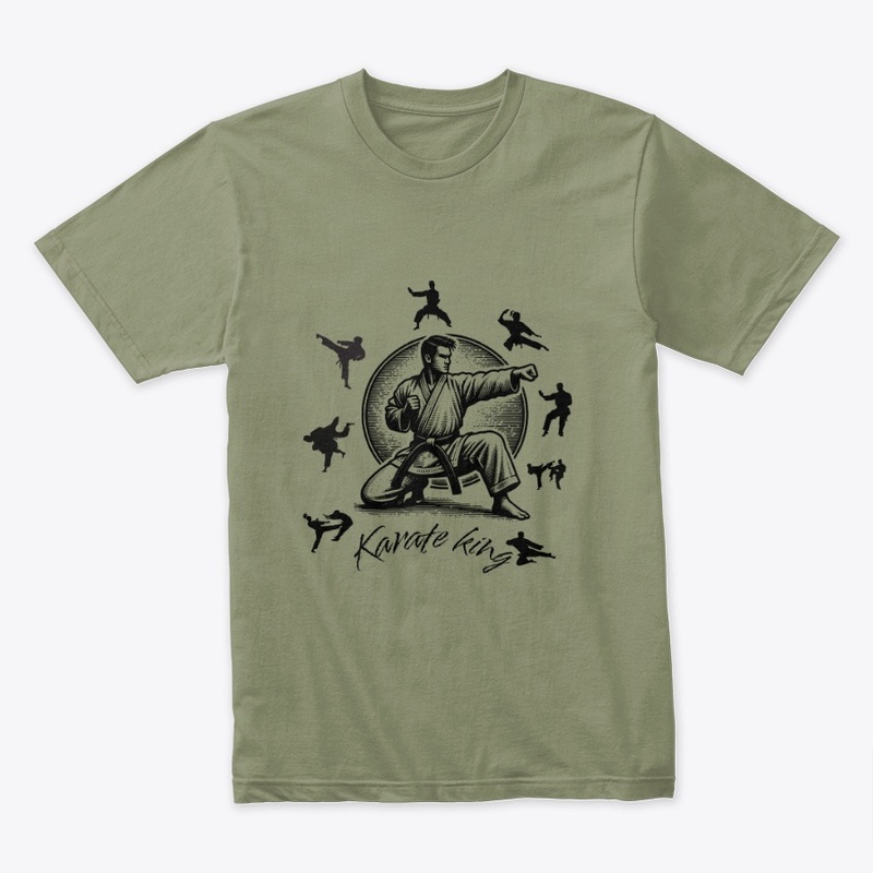 Karate 🥋 king next level t-shirts