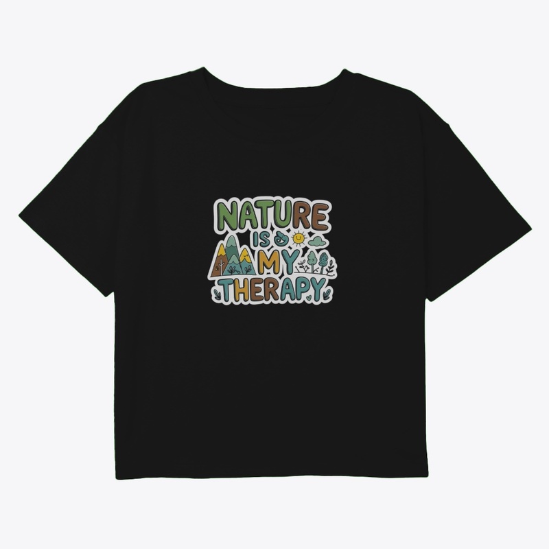 🌿 Nature is My Therapy T-Shirt 🌿