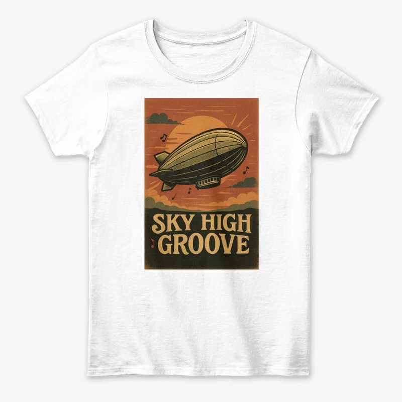 Sky High Groove Blimp Tee