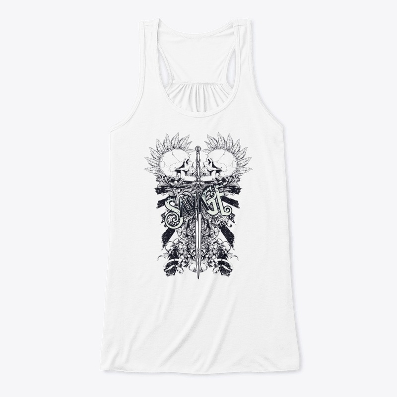 sweat-shirt design skull