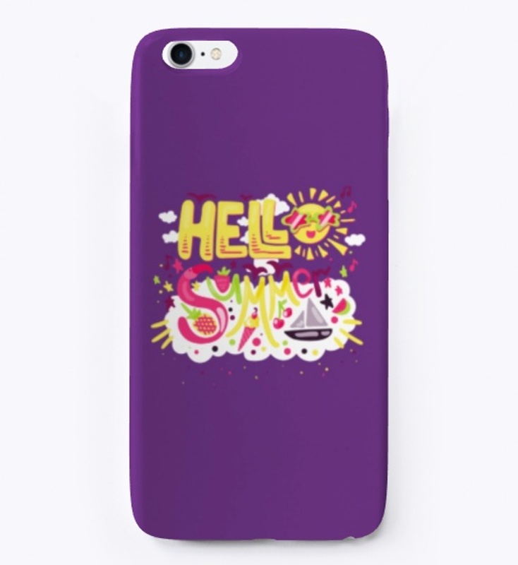 Hello Summer | graphic cartoon | Gift id