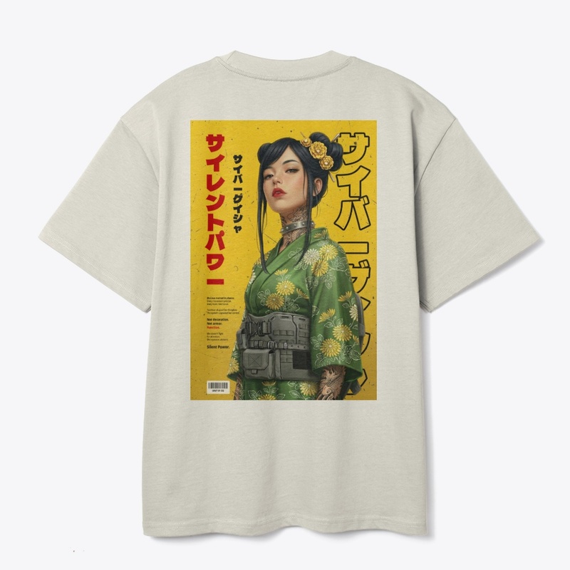 Cyber Geisha | Silent Power | Ecru