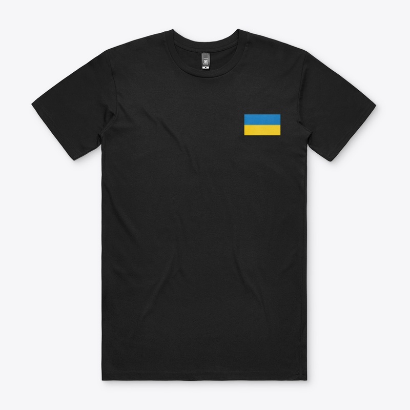 The Ukraine flag
