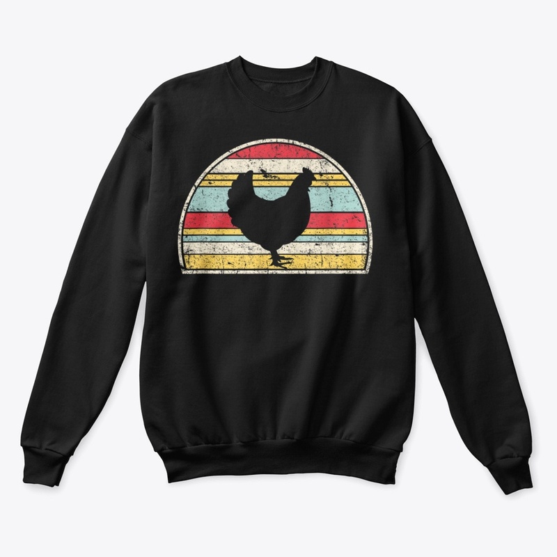 Chicken Shirt Retro Style Farmer T shirt