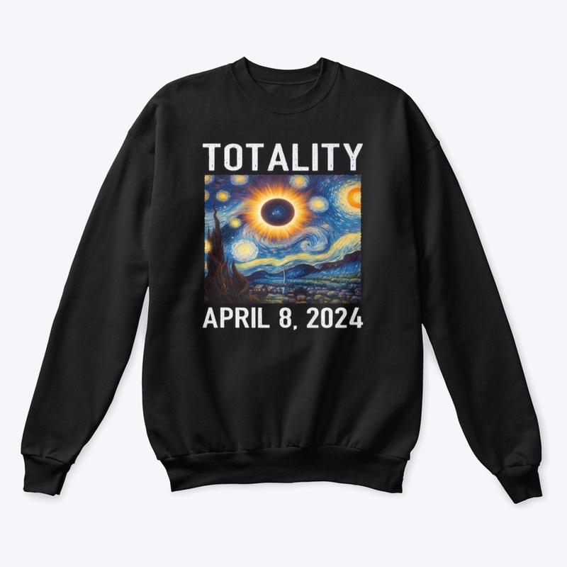 Art 2024 Totality April 8 Solar Eclipse