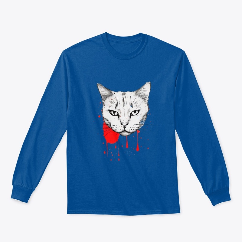 Splatter Cat t-shirt 