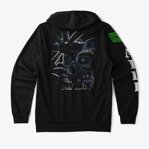 Alre Sweatshirt Black Kaos Back
