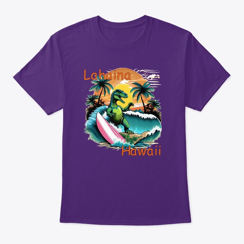 Surfing Dino Lahaina