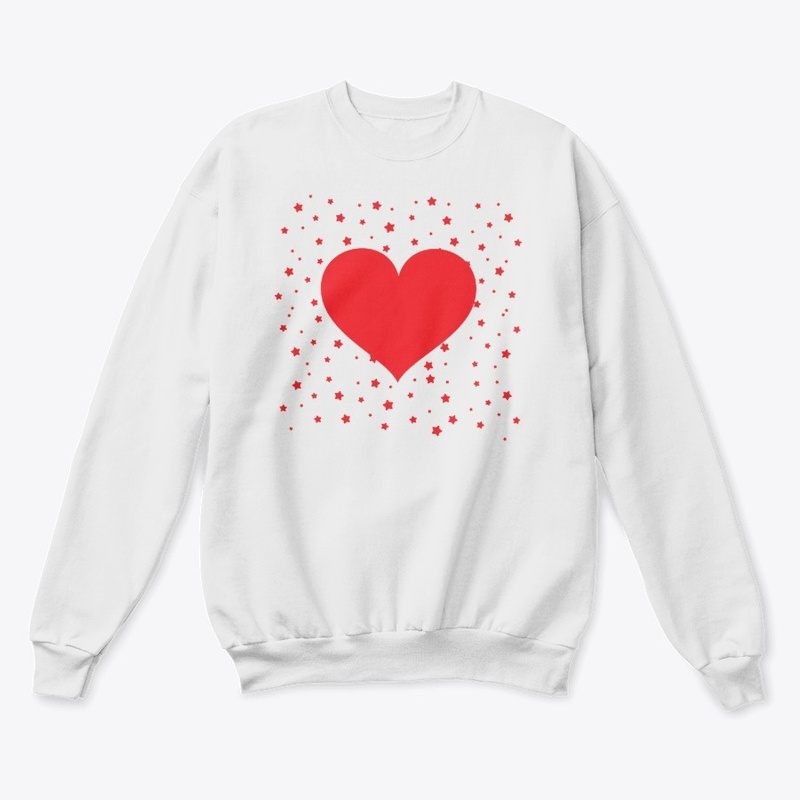 Heart with stars