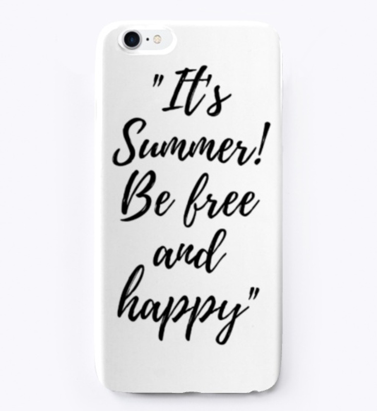 summer shirt be free and happy
