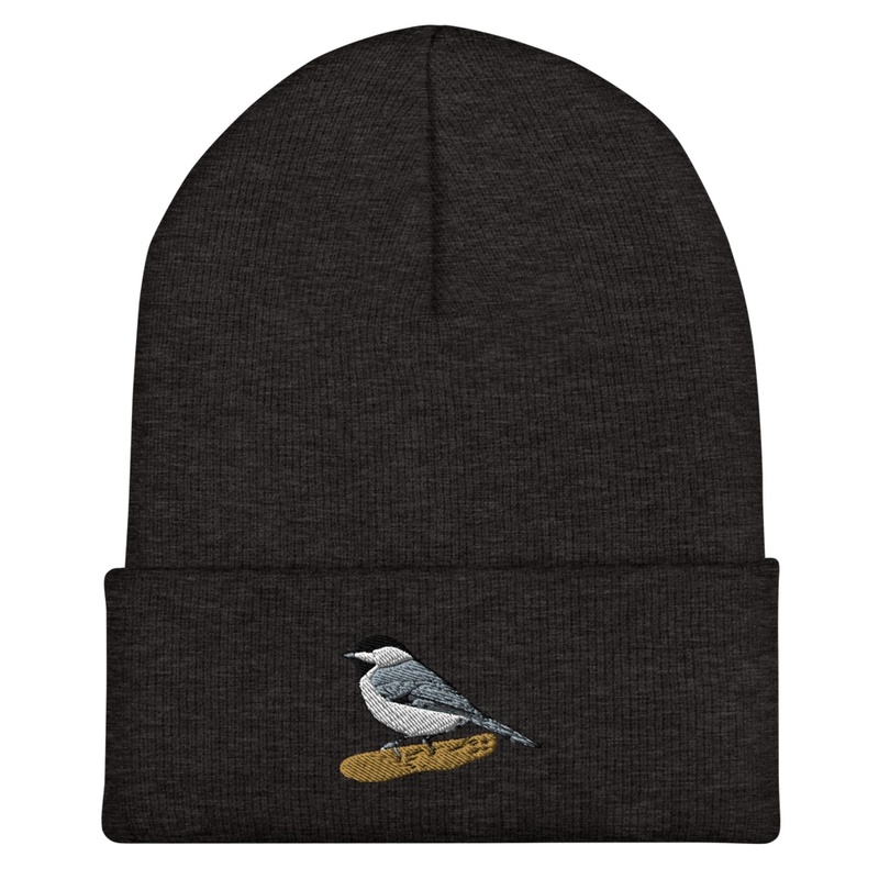 Chickadee Embroidered Beanie