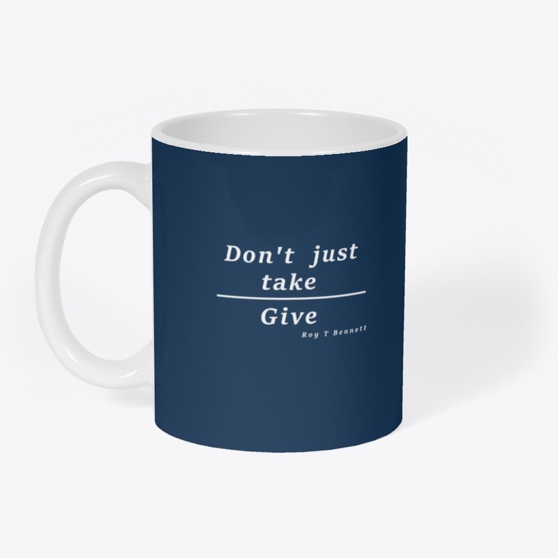 Don't just take / Give design 😏