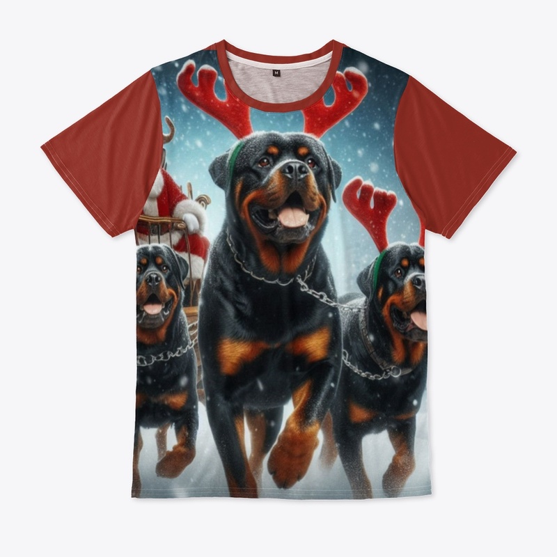 Rottweilers and Santa