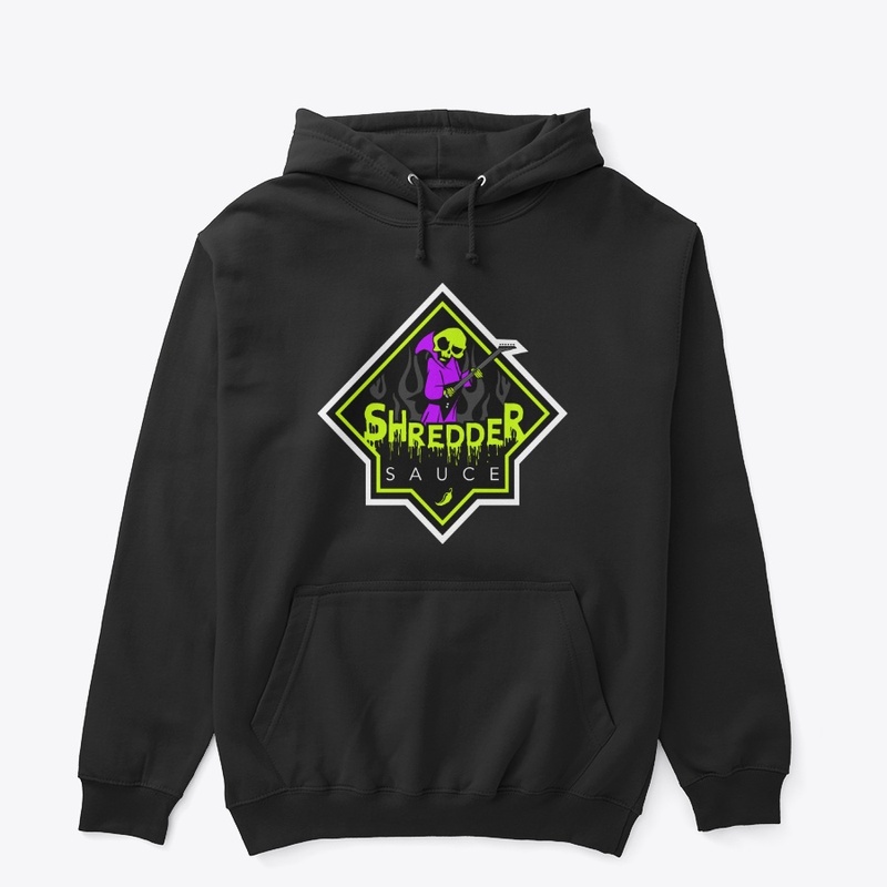Shredder Sauce logo hoodie