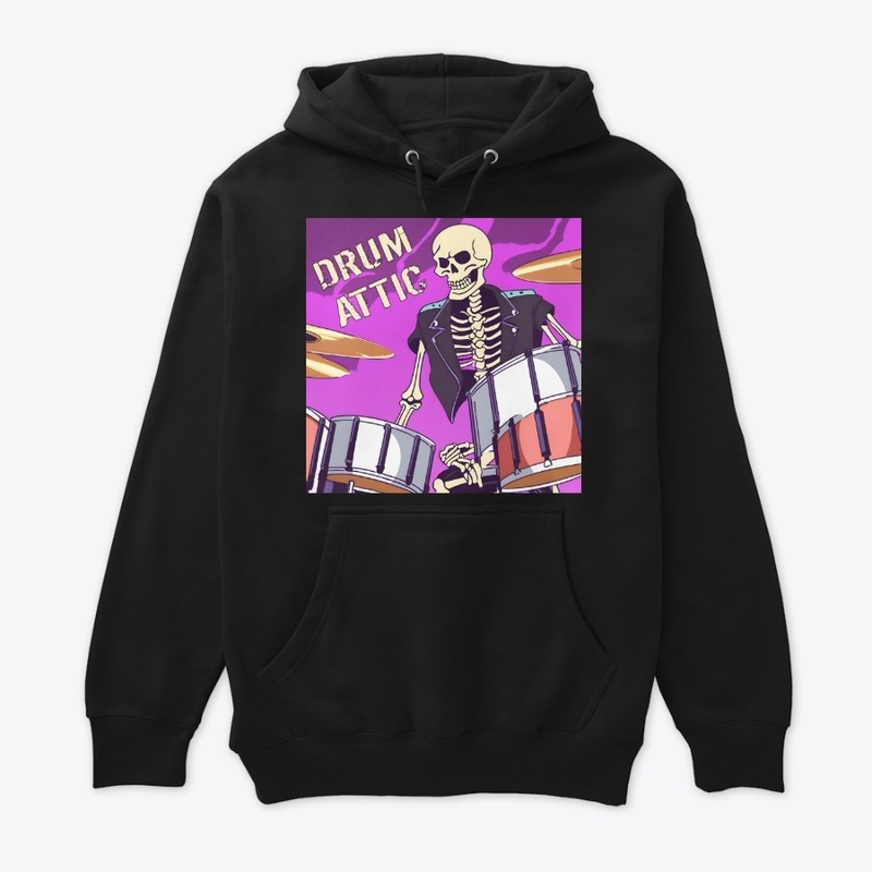 DA 80s AI Skeleton Premium Hoodie