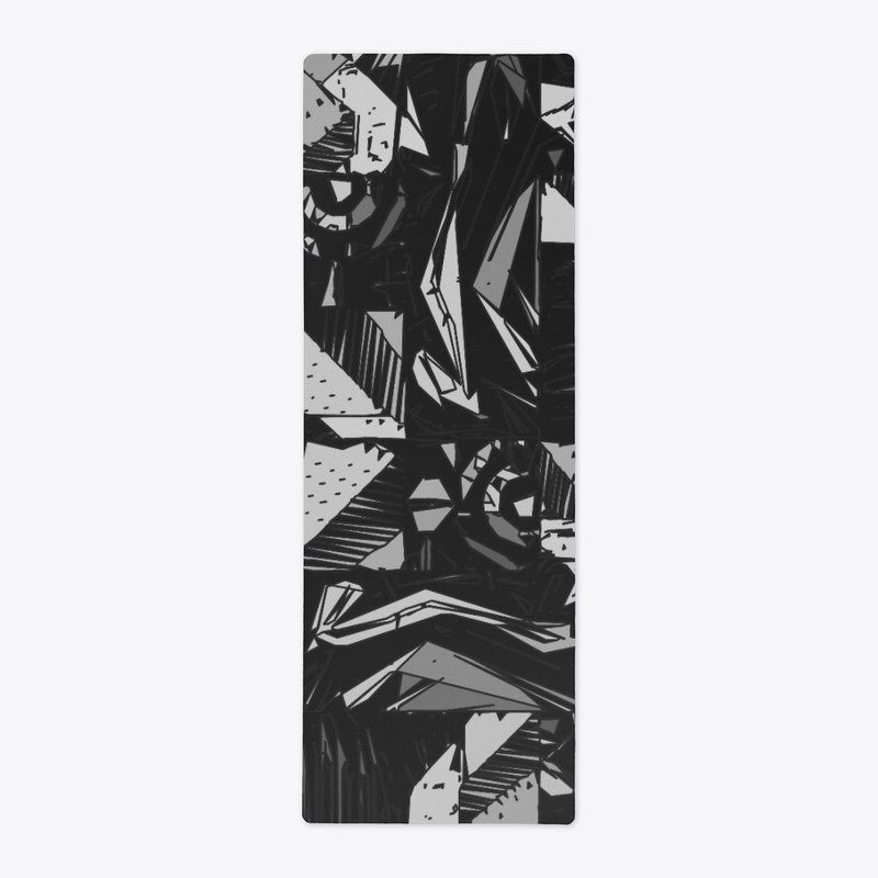 BLk and White AbstractPattern 