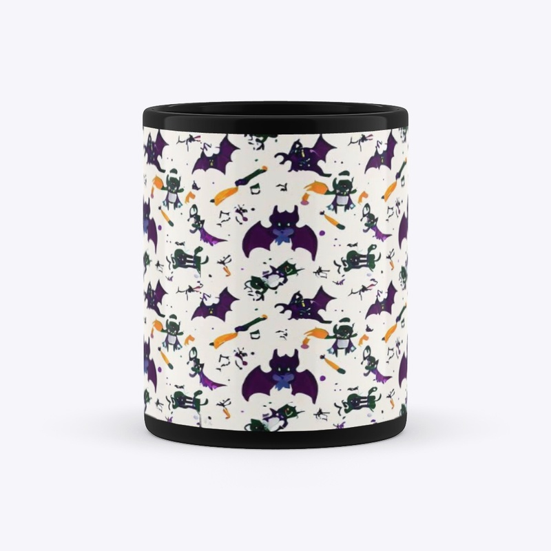 Spooky Bats Delight Mug