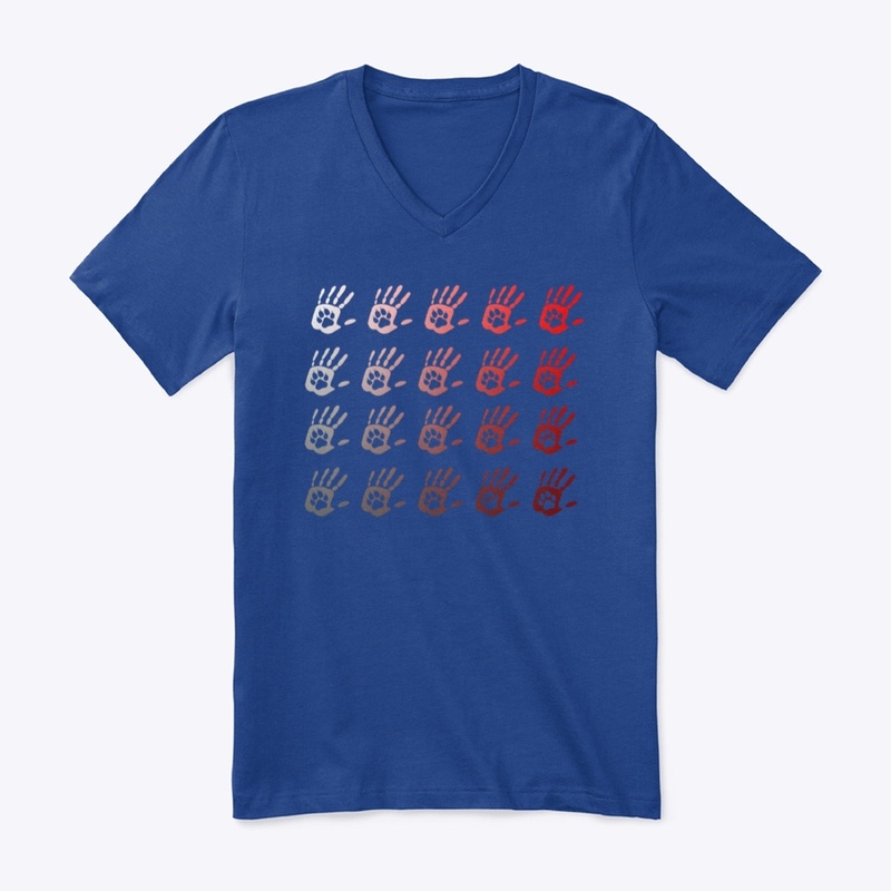 Camiseta Hombre/Unisex r/b, 4EverDogs