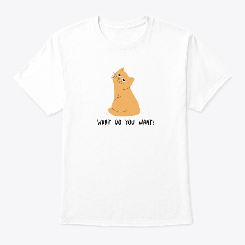 What Do You Want Cat Tee