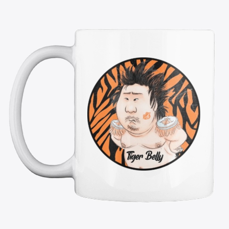 FUNNY TIGER BELLY