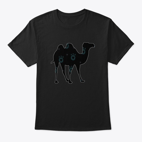 Camel 414 Black T-Shirt Front