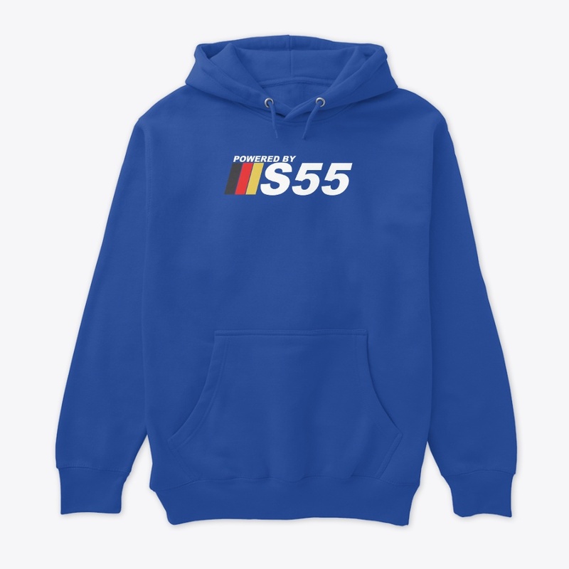 Powered By S55 (German White Design)