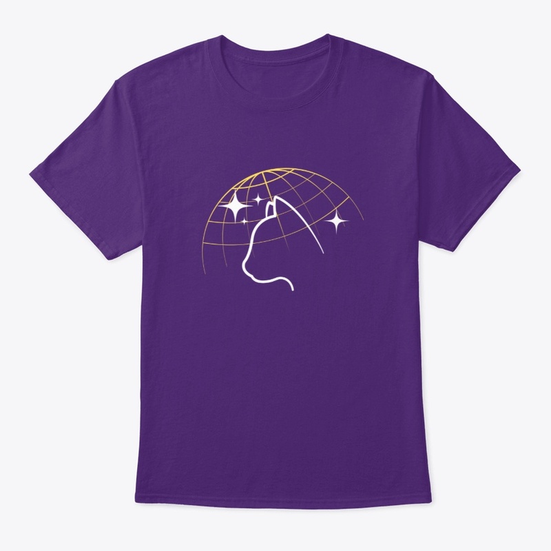 Star gazing cat 